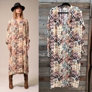 V.D.E. Vinster Idli Dress Cream Multi Size M